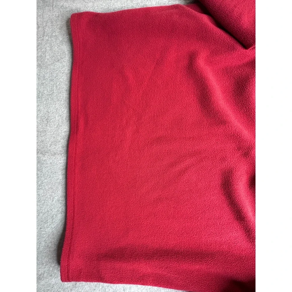 Drake Waterfowl Arkansas Razorbacks Fleece Quarter Zip Pullover Red Mens XL